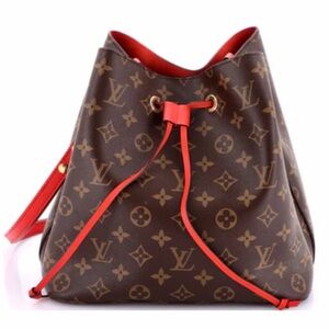 Louis Vuitton NeoNoe Handbag Monogram Canvas with Leather MM